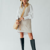 Ariella Woven PU Leather Cross Body Bag