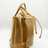 Ariella Woven PU Leather Cross Body Bag