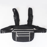 BLACK CHEST BAG - svnx