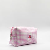 Cosmetic Case With Watermelon Embroidery