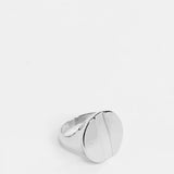 Screw Shaped Silver Ring - svnx