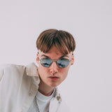 Round Metal Frame Sunglasses