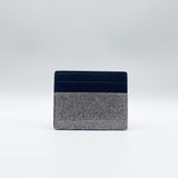 Crystal Embellished Card Holder in Black