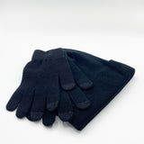 Beanie And Touchscreen Gloves Set