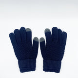 Textured Touchscreen Knitted Gloves
