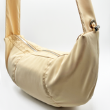 SVNX Soft Oversized Scrunchie Strap bag in unbleached cotton