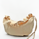 SVNX Soft Oversized Scrunchie Strap bag in unbleached cotton