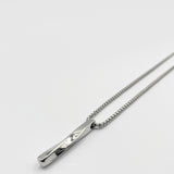 Layered Pendant Necklace In Silver