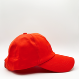 DARCIE Soft nylon 'enjoy the now' embroidered baseball cap in setting sun