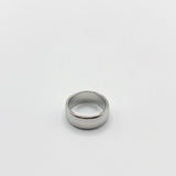 Chunky Plain Silver Ring