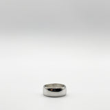 Chunky Plain Silver Ring