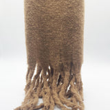 Knitted Scarf With Tassels