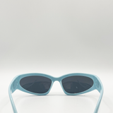 SVNX Skyblue Wrap Visor Sunglasses