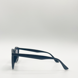 Classic Rounded Wayfarer Style Sunglasses
