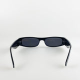 Perforated Rectangle Sunglasses In Black
