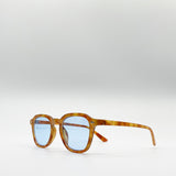 Classic Preppy Sunglasses With Coloured Lenses