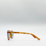 Classic Preppy Sunglasses With Coloured Lenses