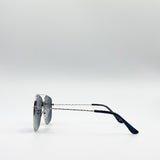 Aviator Style Double Bridge Sunglasses