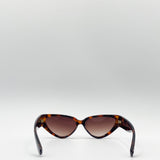 Tortoiseshell Retro Chunky Cat Eye Sunglasses