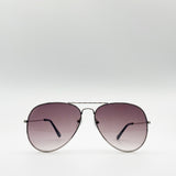 Classic Aviator Metal Frame Sunglasses