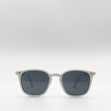 Classic Preppy Square Sunglasses With Key Hole Nosebridge