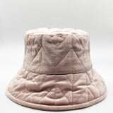 Simone Quilted Velvet Bucket Hat