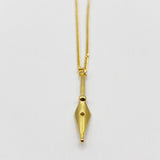 Dagger Pendant with Chain Necklace