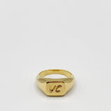 Engraved Signet Ring