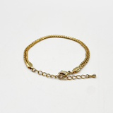 Double Chain Bracelet in Gold