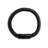 SVNX Double Franco Chain Bracelet in Black