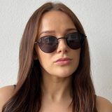 Metal Frame Round Sunglasses