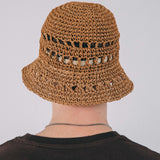 ALTON Straw bucket hat in natural