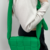 Soft Woven Pillow Shoulder bag