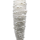 Pearl Headband with Assorted Sized Pearls Detailing