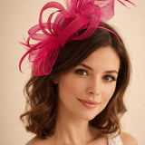 Bow Feather Fascinator