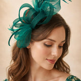 Bow Feather Fascinator