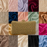Gold Diamante Clutch Bag