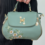 Embroidered Crossbody Bag - svnx