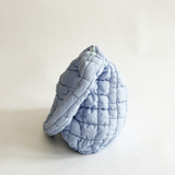 Quilted Holdall Bag In Baby Blue