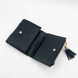 Black Purse with Bee Emblem