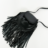 Cross Body PU Leather Tassel bag