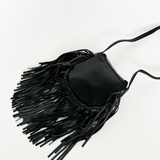 Cross Body PU Leather Tassel bag