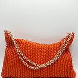 Soft Textured Shoulder Bag