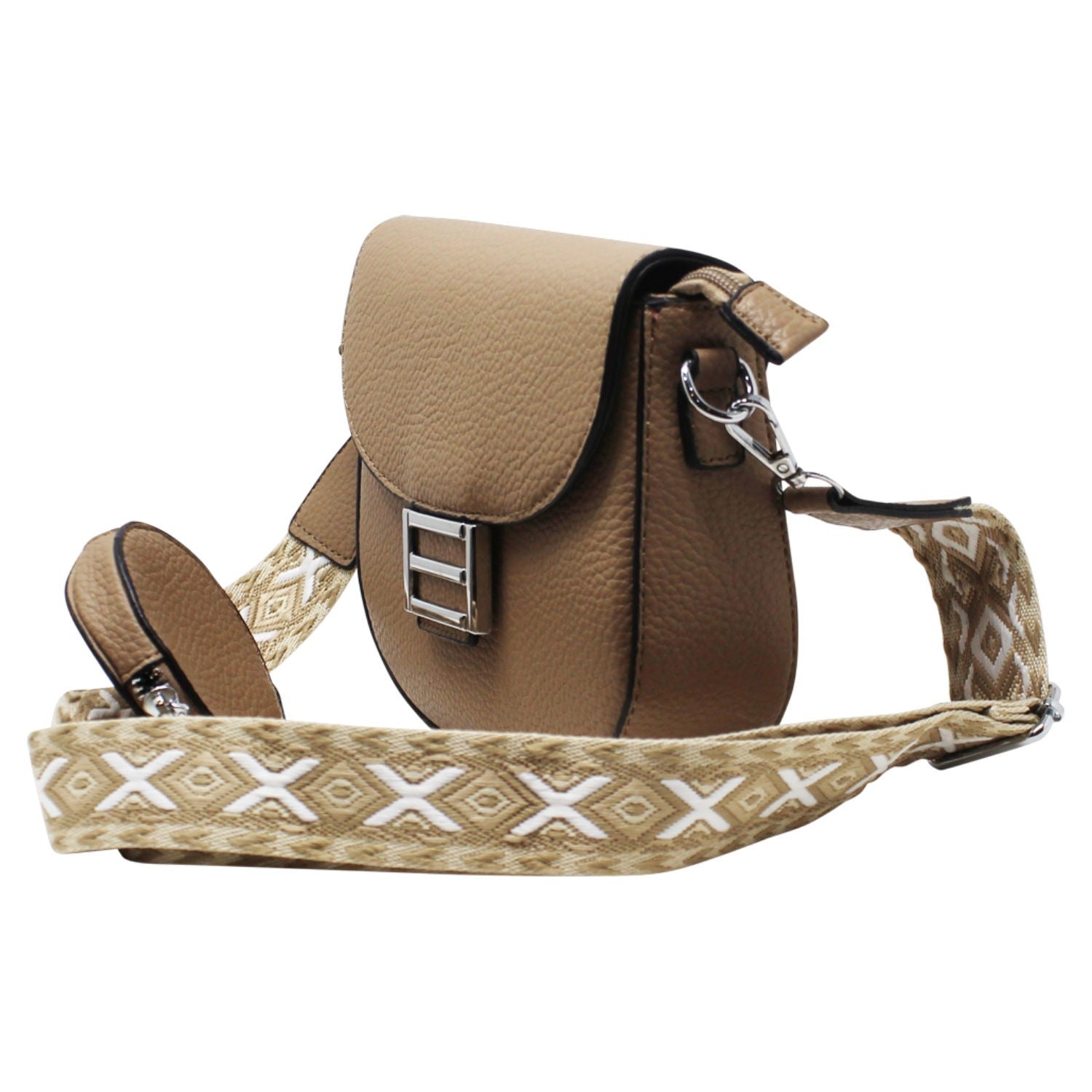 Flap-Over Crossbody with Coin Pouch - svnx