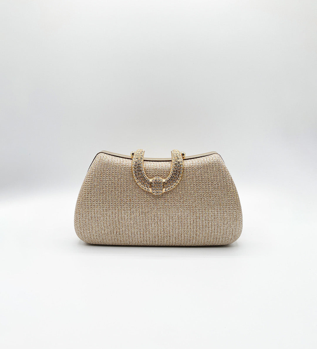 Gold Shimmer Clutch Bag