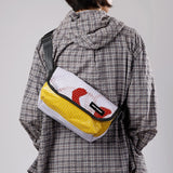 Upcycled Crossbody Sling Bag Medium