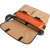 Upcycled Large Messenger Laptop Bag