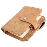 Vegan Cork Notebook and Wallet Organizer