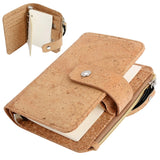 Vegan Cork Notebook and Wallet Organizer