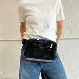 Upcycled Medium Hip Bag